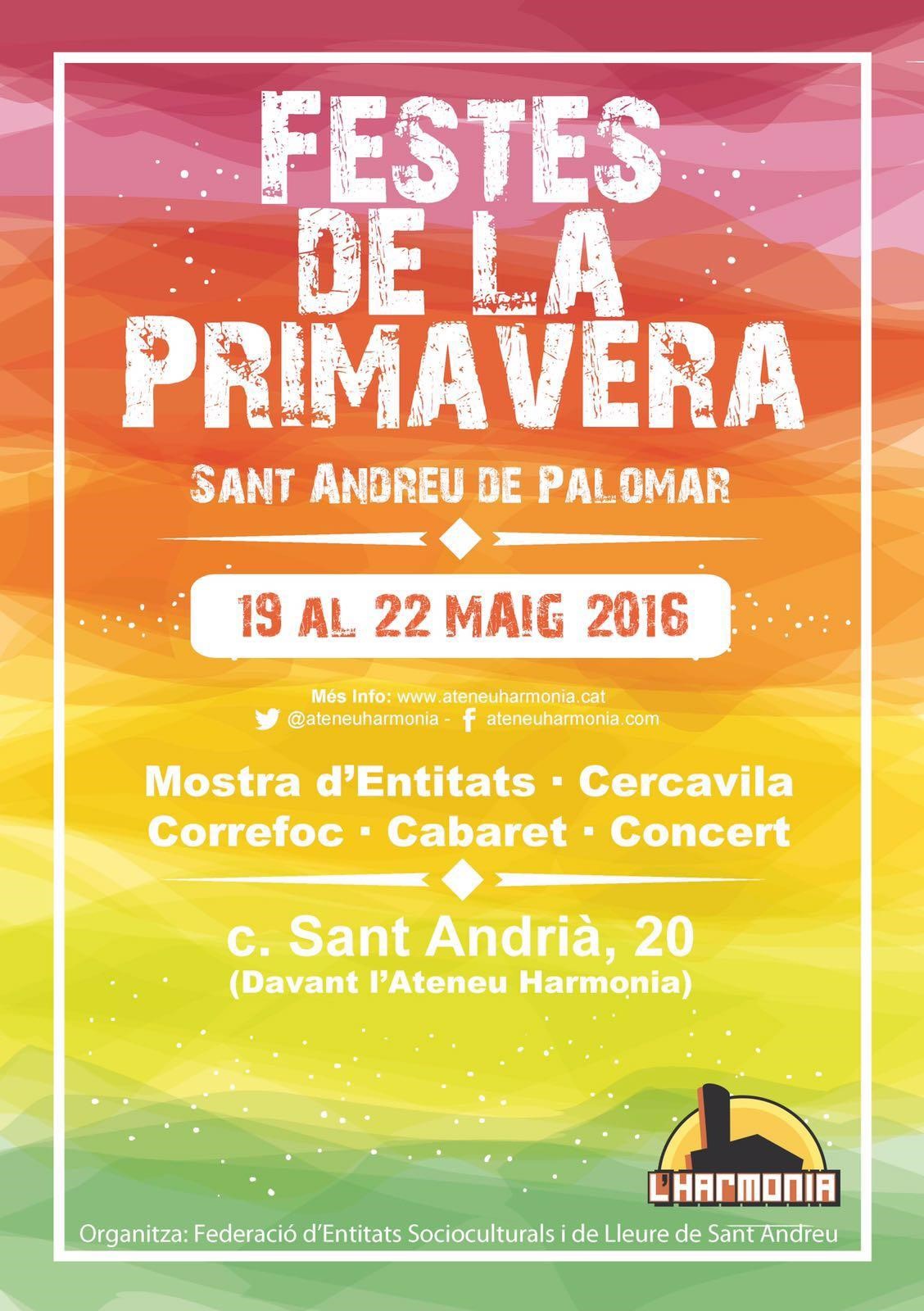 Festes de la primavera – Sant Andreu de Palomar